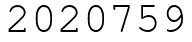 Число 2020759.