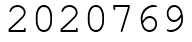 Число 2020769.