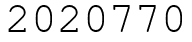 Число 2020770.