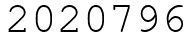Число 2020796.