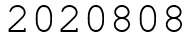 Число 2020808.