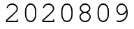 Число 2020809.