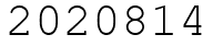 Число 2020814.