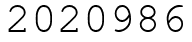 Число 2020986.