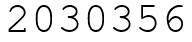 Число 2030356.