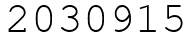 Число 2030915.