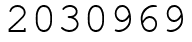 Число 2030969.