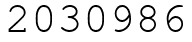 Число 2030986.