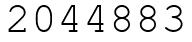 Число 2044883.