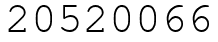 Число 20520066.