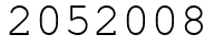 Число 2052008.