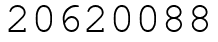 Число 20620088.