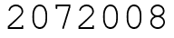 Число 2072008.