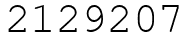 Число 2129207.