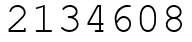 Число 2134608.