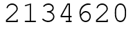 Число 2134620.