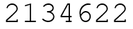 Число 2134622.