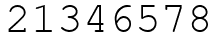 Число 21346578.