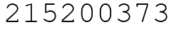 Число 215200373.