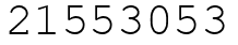 Число 21553053.