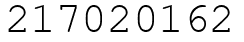 Число 217020162.