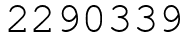 Число 2290339.