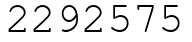 Число 2292575.