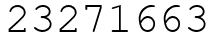 Число 23271663.