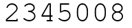 Число 2345008.