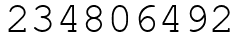 Число 234806492.
