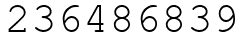 Число 236486839.
