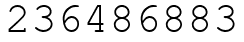Число 236486883.