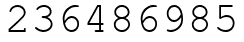 Число 236486985.