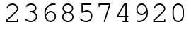 Число 2368574920.
