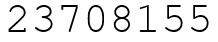 Число 23708155.