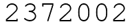 Число 2372002.