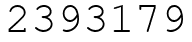 Число 2393179.