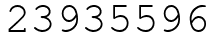 Число 23935596.