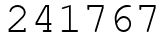 Число 241767.