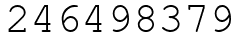 Число 246498379.
