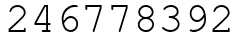 Число 246778392.