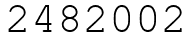 Число 2482002.