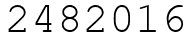 Число 2482016.