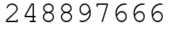 Число 248897666.