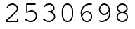 Число 2530698.
