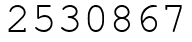 Число 2530867.