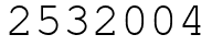Число 2532004.