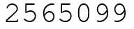 Число 2565099.