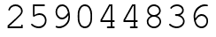 Число 259044836.