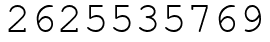 Число 2625535769.
